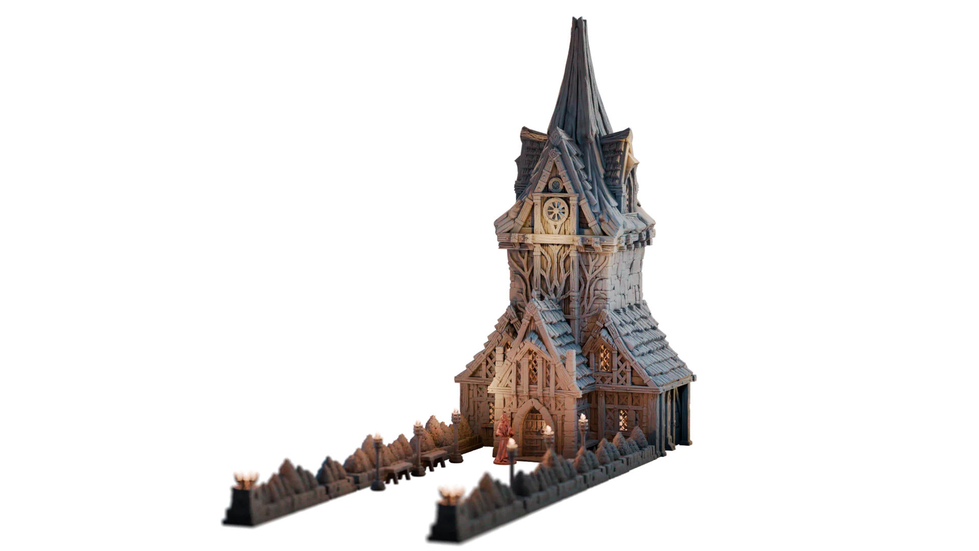 Elderwood Chapel — complete exterior render