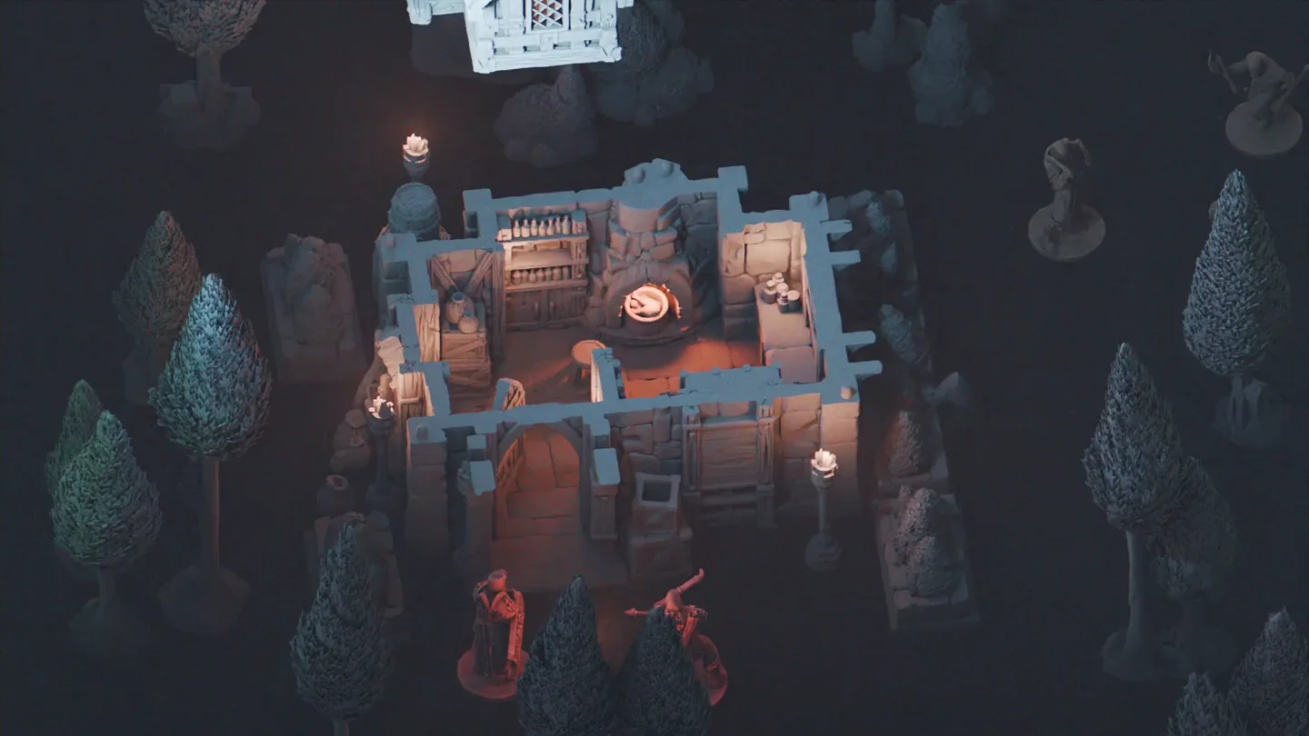 Humble Hearth Cottage modular building layers