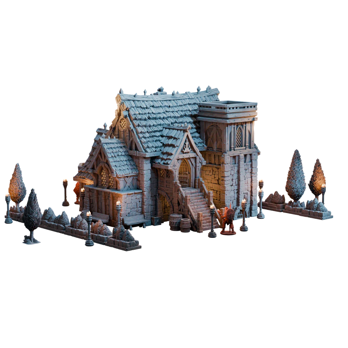 Timberstone Manor Alternative Rooftop — official Kingdom of Guardia 2 render