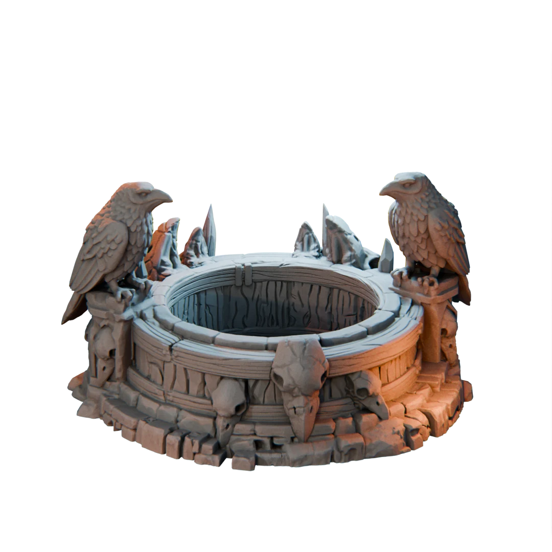 Crow Ritual Dice Tray — official Kingdom of Guardia 2 render