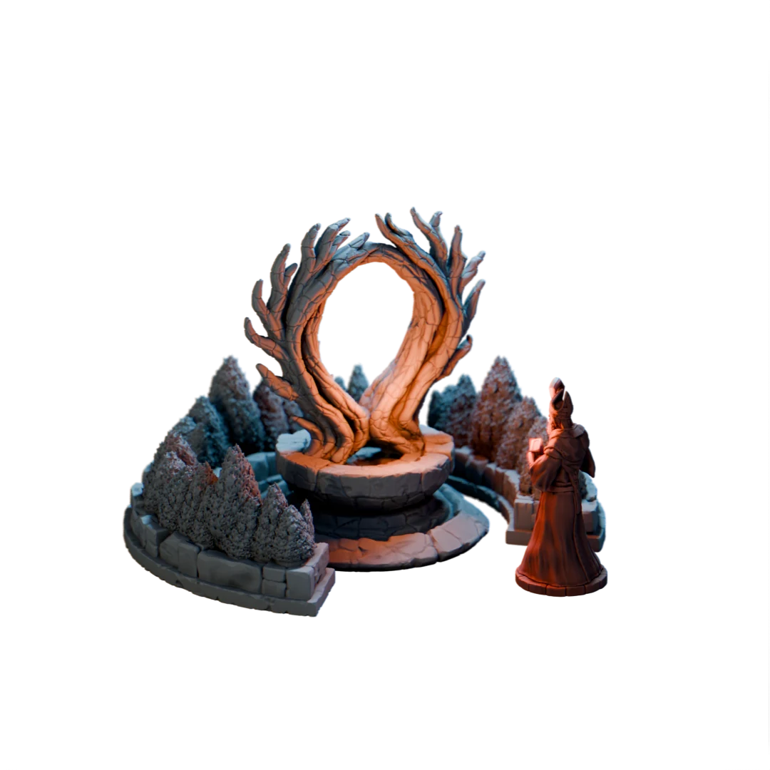 Elderwood Shrine — official Kingdom of Guardia 2 render