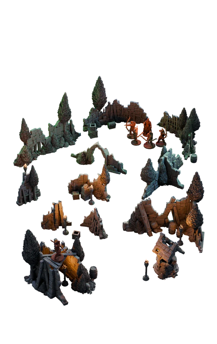 Forest Ruins — official Kingdom of Guardia 2 render