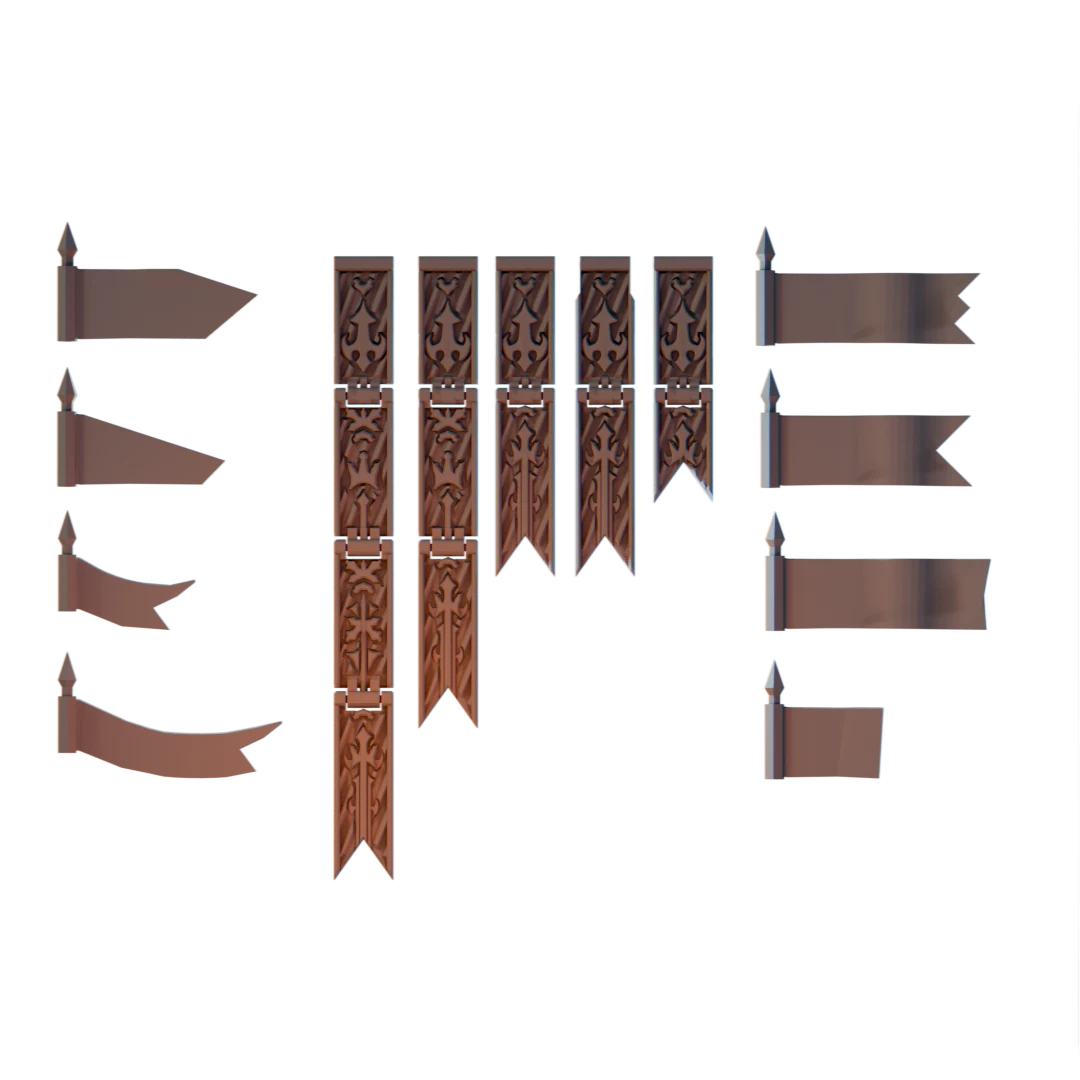 Extra Flags & Banners — official Kingdom of Guardia 2 render