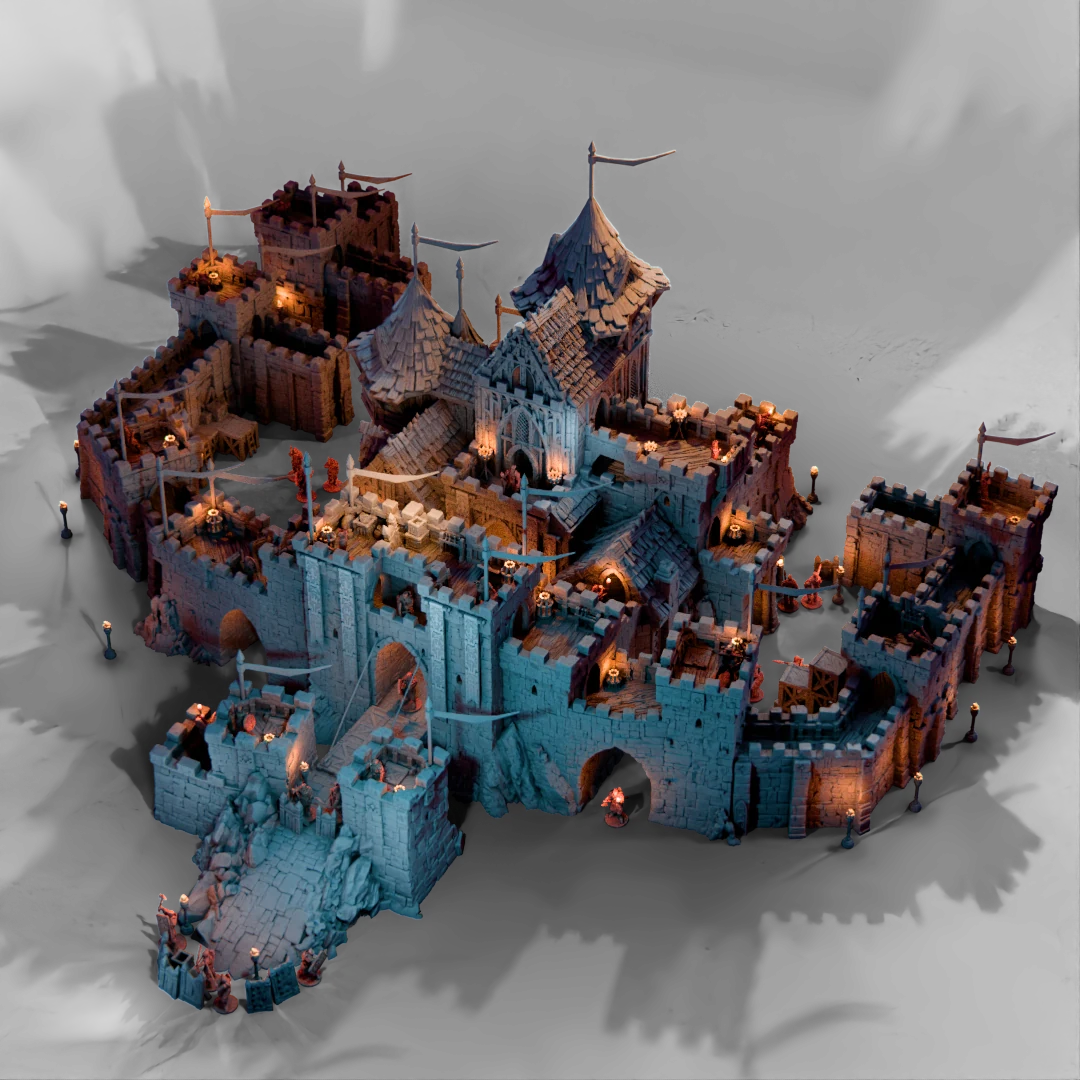 Guardia’s Keep Walls Expansion — official Kingdom of Guardia 2 render