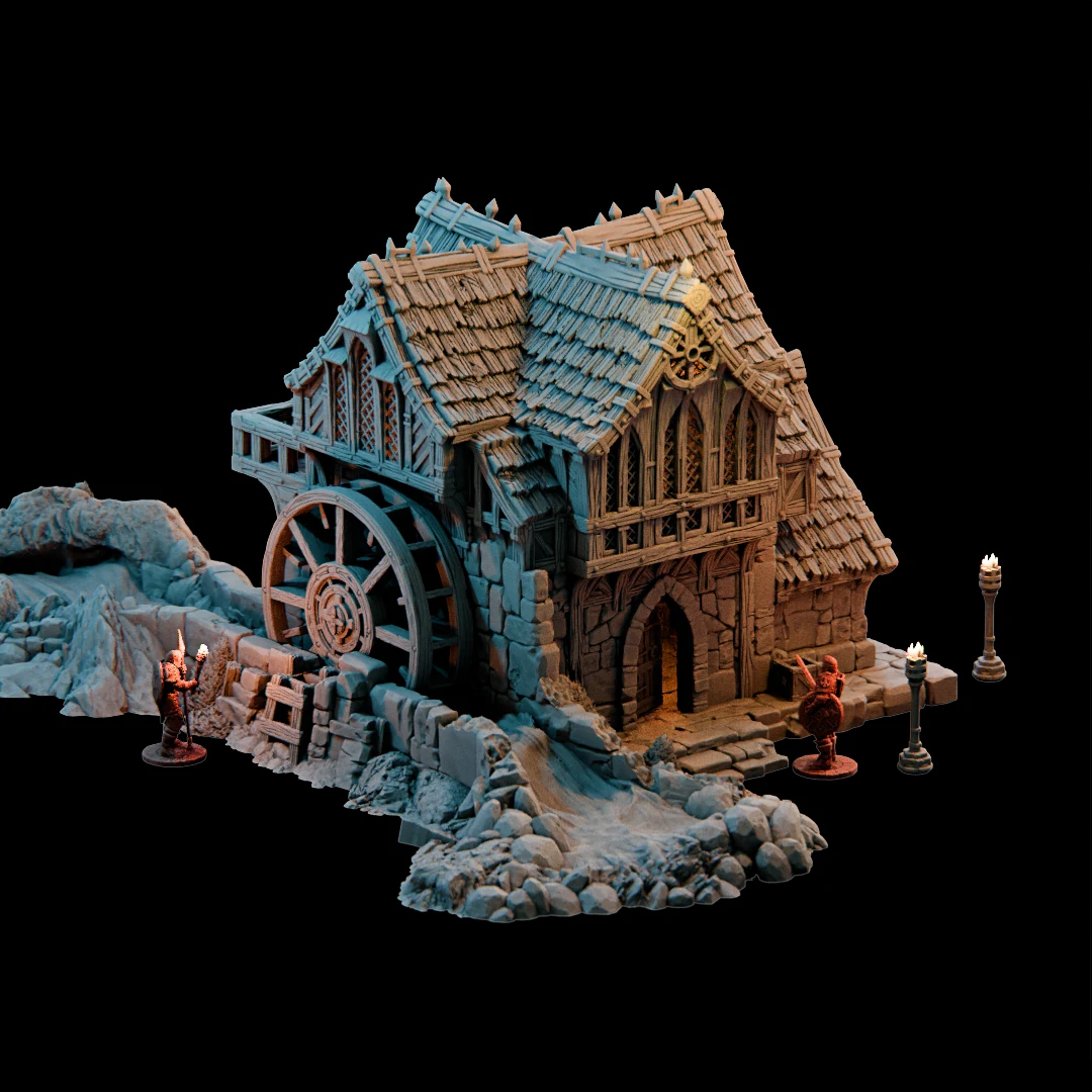 Guardia’s Waterwheel — official Kingdom of Guardia 2 render