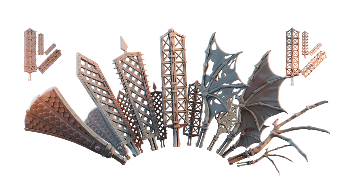 Alternative Windmill Blades — official Kingdom of Guardia 2 render