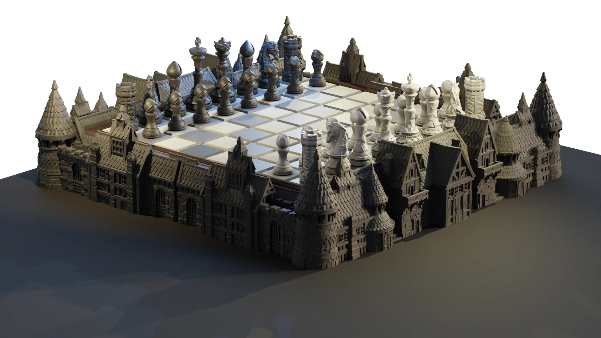 Chess sets and boards from Hexchess 2 The Royals