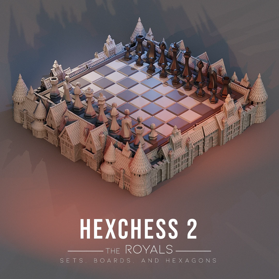 The Fortress Board Stand — official product render