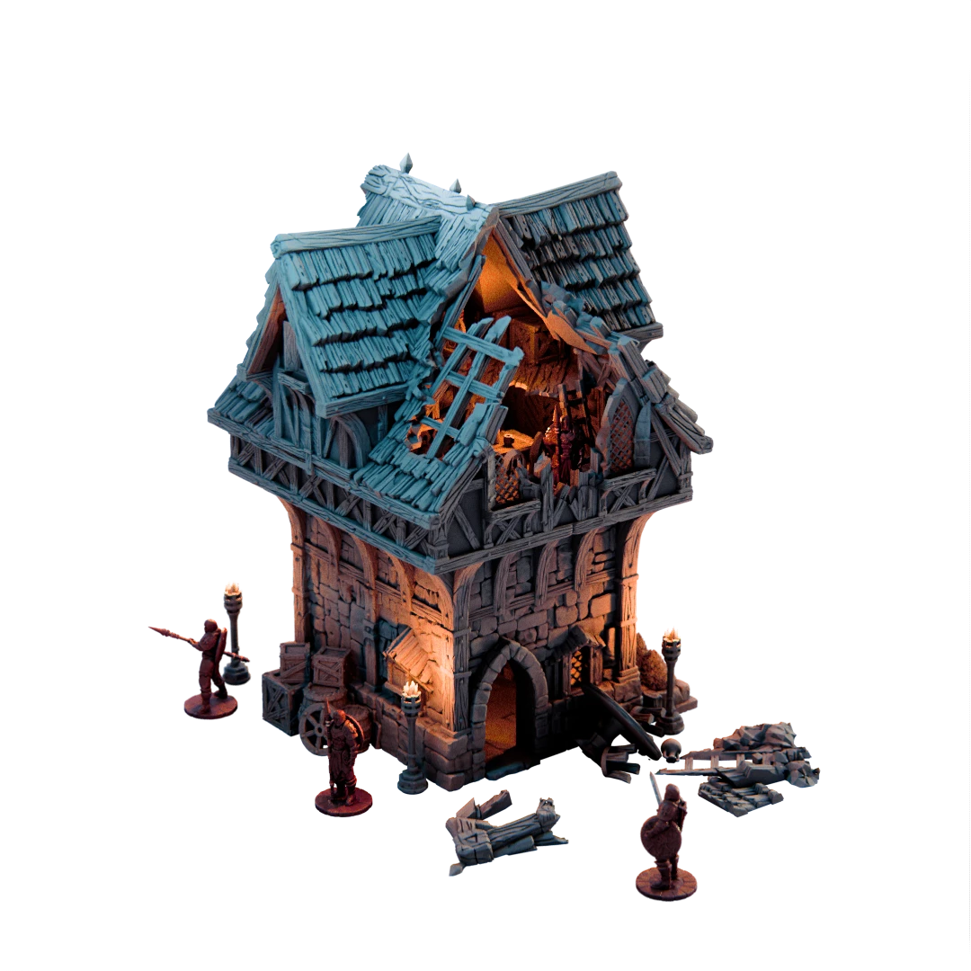 Guardia’s Guildhall — Ruined Version — official product render