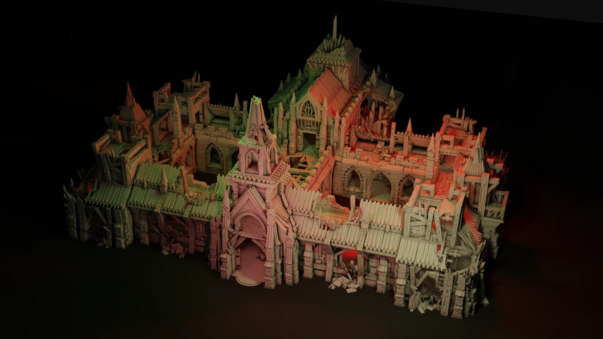 The Monastery + Blasphemy Add-On — official product render